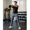 imageG Gradual Mens Sweatpants with Pockets Lightweight Workout Athletic Track Pants Stretch Gym Running Jogging Joggers for MenHeathered Graphite Grey