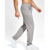 imageG Gradual Mens Sweatpants with Pockets Lightweight Workout Athletic Track Pants Stretch Gym Running Jogging Joggers for MenLight Grey