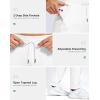 imageG Gradual Mens Sweatpants with Pockets Lightweight Workout Athletic Track Pants Stretch Gym Running Jogging Joggers for MenWhite