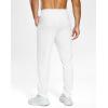 imageG Gradual Mens Sweatpants with Pockets Lightweight Workout Athletic Track Pants Stretch Gym Running Jogging Joggers for MenWhite