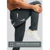 imageG Gradual Mens Sweatpants with Zipper Pocket Workout Athletic Track Pants Stretch Tapered Joggers for Gym Running JoggingGrey