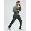 imageG Gradual Mens Sweatpants with Zipper Pocket Workout Athletic Track Pants Stretch Tapered Joggers for Gym Running JoggingGrey