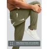 imageG Gradual Mens Sweatpants with Zipper Pocket Workout Athletic Track Pants Stretch Tapered Joggers for Gym Running JoggingGrey Eucalyptus
