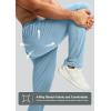 imageG Gradual Mens Sweatpants with Zipper Pocket Workout Athletic Track Pants Stretch Tapered Joggers for Gym Running JoggingHaze Blue