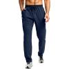 imageG Gradual Mens Sweatpants with Zipper Pocket Workout Athletic Track Pants Stretch Tapered Joggers for Gym Running JoggingNavy