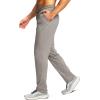 imageG Gradual Mens Sweatpants with Zipper Pocket Workout Athletic Track Pants Stretch Tapered Joggers for Gym Running JoggingTaupe