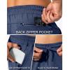 imageG Gradual Mens Sweatpants with Zipper Pockets Athletic Pants Traning Track Pants Joggers for Men Soccer Running WorkoutC Heathered Academy Blue