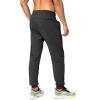 imageG Gradual Mens Sweatpants with Zipper Pockets Athletic Pants Traning Track Pants Joggers for Men Soccer Running WorkoutC Heathered Black
