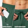 imageG Gradual Mens Sweatpants with Zipper Pockets Athletic Pants Traning Track Pants Joggers for Men Soccer Running WorkoutDark Forest