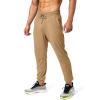 imageG Gradual Mens Sweatpants with Zipper Pockets Athletic Pants Traning Track Pants Joggers for Men Soccer Running WorkoutDark Khaki