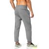 imageG Gradual Mens Sweatpants with Zipper Pockets Athletic Pants Traning Track Pants Joggers for Men Soccer Running WorkoutHeathered Pitch Gray Light