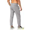 imageG Gradual Mens Sweatpants with Zipper Pockets Athletic Pants Traning Track Pants Joggers for Men Soccer Running WorkoutLight Grey