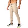 imageG Gradual Mens Sweatpants with Zipper Pockets Athletic Pants Traning Track Pants Joggers for Men Soccer Running WorkoutLight Khaki