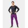 imageG Gradual Mens Sweatpants with Zipper Pockets Athletic Pants Traning Track Pants Joggers for Men Soccer Running WorkoutPurple