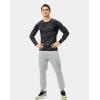 imageG Gradual Mens Sweatpants with Zipper Pockets Athletic Pants Traning Track Pants Joggers for Men Soccer Running WorkoutSilver Drop