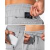 imageG Gradual Mens Sweatpants with Zipper Pockets Athletic Pants Traning Track Pants Joggers for Men Soccer Running WorkoutSilver Drop