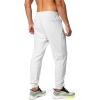 imageG Gradual Mens Sweatpants with Zipper Pockets Athletic Pants Traning Track Pants Joggers for Men Soccer Running WorkoutWhite