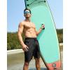 imageG Gradual Mens Swim Trunks 9quot Quick Dry Swimming Board Shorts with Zipper Pockets Swimwear Bathing Suit for Men No LinerBlack