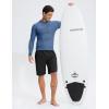 imageG Gradual Mens Swim Trunks 9quot Quick Dry Swimming Board Shorts with Zipper Pockets Swimwear Bathing Suit for Men No LinerBlack
