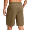 imageG Gradual Mens Swim Trunks 9quot Quick Dry Swimming Board Shorts with Zipper Pockets Swimwear Bathing Suit for Men No LinerDark Khaki