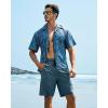 imageG Gradual Mens Swim Trunks 9quot Quick Dry Swimming Board Shorts with Zipper Pockets Swimwear Bathing Suit for Men No LinerDusty Blue