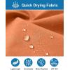 imageG Gradual Mens Swim Trunks 9quot Quick Dry Swimming Board Shorts with Zipper Pockets Swimwear Bathing Suit for Men No LinerDusty Orange