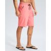 imageG Gradual Mens Swim Trunks 9quot Quick Dry Swimming Board Shorts with Zipper Pockets Swimwear Bathing Suit for Men No LinerHyper Pink