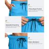 imageG Gradual Mens Swim Trunks 9quot Quick Dry Swimming Board Shorts with Zipper Pockets Swimwear Bathing Suit for Men No LinerLake Blue