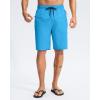 imageG Gradual Mens Swim Trunks 9quot Quick Dry Swimming Board Shorts with Zipper Pockets Swimwear Bathing Suit for Men No LinerLake Blue