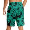 imageG Gradual Mens Swim Trunks 9quot Quick Dry Swimming Board Shorts with Zipper Pockets Swimwear Bathing Suit for Men No LinerLeaf