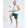 imageG Gradual Mens Swim Trunks 9quot Quick Dry Swimming Board Shorts with Zipper Pockets Swimwear Bathing Suit for Men No LinerLeaf