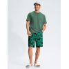 imageG Gradual Mens Swim Trunks 9quot Quick Dry Swimming Board Shorts with Zipper Pockets Swimwear Bathing Suit for Men No LinerLeaf