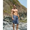 imageG Gradual Mens Swim Trunks 9quot Quick Dry Swimming Board Shorts with Zipper Pockets Swimwear Bathing Suit for Men No LinerLight Blue