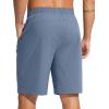 imageG Gradual Mens Swim Trunks 9quot Quick Dry Swimming Board Shorts with Zipper Pockets Swimwear Bathing Suit for Men No LinerLight Blue