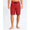 imageG Gradual Mens Swim Trunks 9quot Quick Dry Swimming Board Shorts with Zipper Pockets Swimwear Bathing Suit for Men No LinerRed