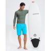 imageG Gradual Mens Swim Trunks 9quot Quick Dry Swimming Board Shorts with Zipper Pockets Swimwear Bathing Suit for Men No LinerSky Blue