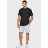 imageG Gradual Mens Workout Quick Dry TShirts Short Sleeve Lightweight Cooling Gym Shirts Tee for Running Beach Hiking1 Pack Black