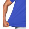imageG Gradual Mens Workout Quick Dry TShirts Short Sleeve Lightweight Cooling Gym Shirts Tee for Running Beach Hiking1 Pack Blue