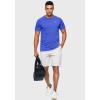 imageG Gradual Mens Workout Quick Dry TShirts Short Sleeve Lightweight Cooling Gym Shirts Tee for Running Beach Hiking1 Pack Blue