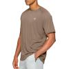 imageG Gradual Mens Workout Quick Dry TShirts Short Sleeve Lightweight Cooling Gym Shirts Tee for Running Beach Hiking1 Pack Brown