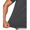 imageG Gradual Mens Workout Quick Dry TShirts Short Sleeve Lightweight Cooling Gym Shirts Tee for Running Beach Hiking1 Pack Grey