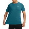 imageG Gradual Mens Workout Quick Dry TShirts Short Sleeve Lightweight Cooling Gym Shirts Tee for Running Beach Hiking1 Pack Harbor Navy Blue