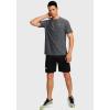 imageG Gradual Mens Workout Quick Dry TShirts Short Sleeve Lightweight Cooling Gym Shirts Tee for Running Beach Hiking1 Pack Heather Black