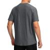 imageG Gradual Mens Workout Quick Dry TShirts Short Sleeve Lightweight Cooling Gym Shirts Tee for Running Beach Hiking1 Pack Heather Black