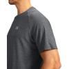 imageG Gradual Mens Workout Quick Dry TShirts Short Sleeve Lightweight Cooling Gym Shirts Tee for Running Beach Hiking1 Pack Heather Black