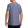 imageG Gradual Mens Workout Quick Dry TShirts Short Sleeve Lightweight Cooling Gym Shirts Tee for Running Beach Hiking1 Pack Heather Blue