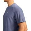 imageG Gradual Mens Workout Quick Dry TShirts Short Sleeve Lightweight Cooling Gym Shirts Tee for Running Beach Hiking1 Pack Heather Blue