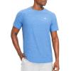 imageG Gradual Mens Workout Quick Dry TShirts Short Sleeve Lightweight Cooling Gym Shirts Tee for Running Beach Hiking1 Pack Heather Blue02