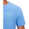 imageG Gradual Mens Workout Quick Dry TShirts Short Sleeve Lightweight Cooling Gym Shirts Tee for Running Beach Hiking1 Pack Heather Blue02