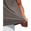 imageG Gradual Mens Workout Quick Dry TShirts Short Sleeve Lightweight Cooling Gym Shirts Tee for Running Beach Hiking1 Pack Heather Brown